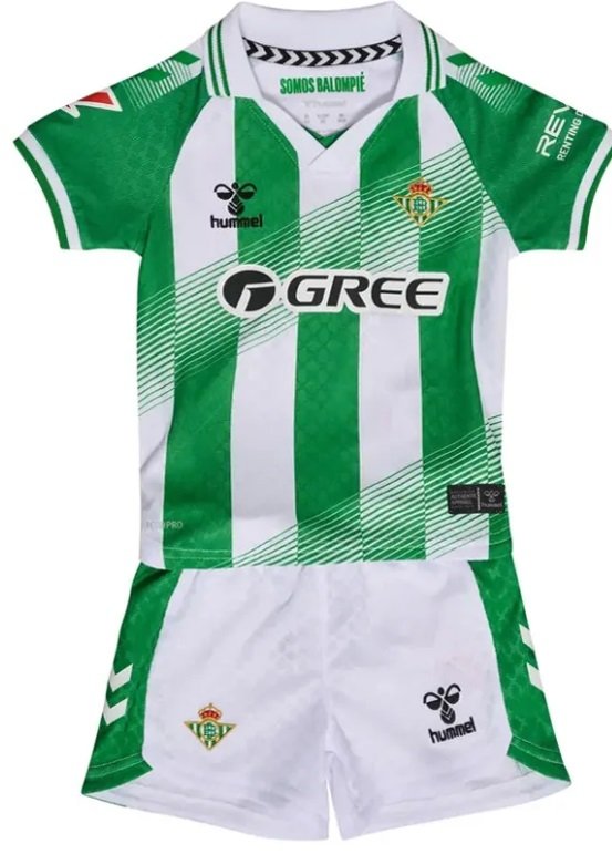 Kit infantil I Real Betis 2026 2027 Hummel oficial 